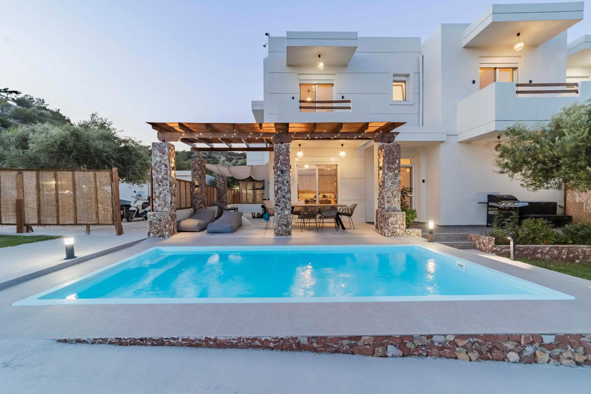 Villa Tranquila Rhodes Psinthos Exterior photo