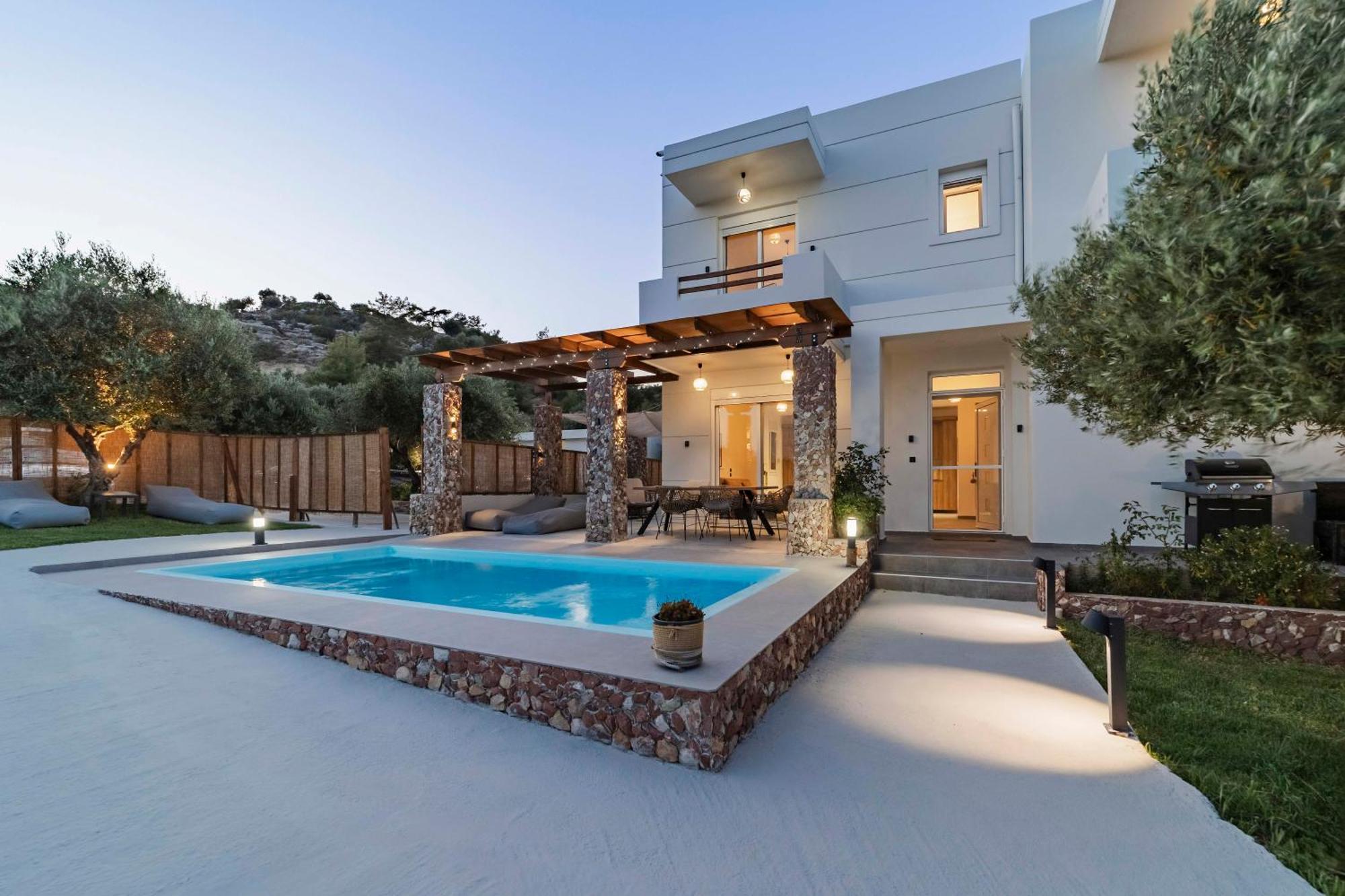 Villa Tranquila Rhodes Psinthos Exterior photo